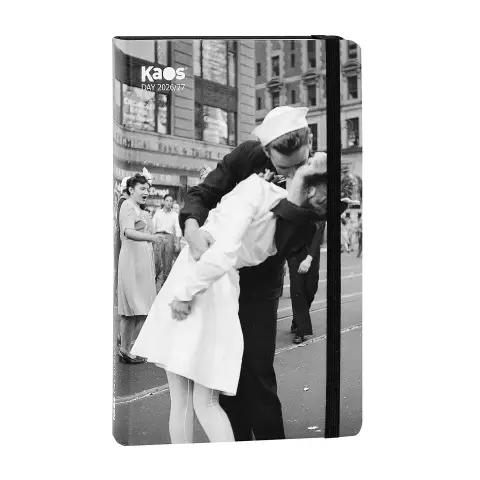 Kaos Agenda Giornaliera 16 Mesi 13x21 Cm Bacio