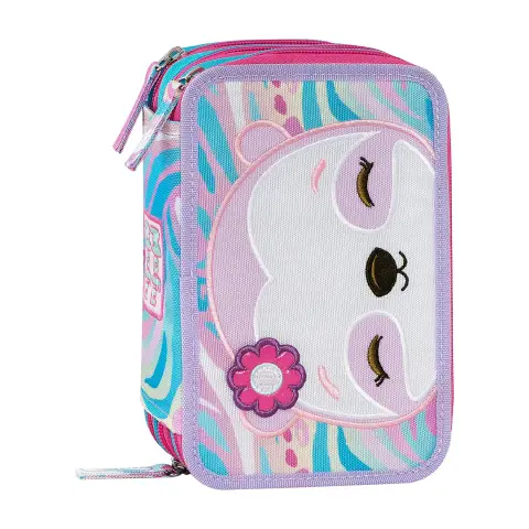 Mofu Mofu Astuccio Scuola Corredo 3 Zip Bradipo