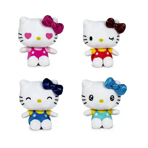 Peluche Hello Kitty 40° Anniversario Personaggi Assortiti 58 Cm