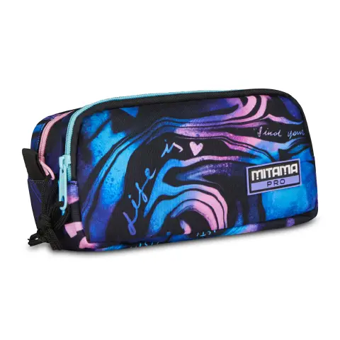 Bustina Mitama Pro Shinycrew 2 Zip Astuccio Scuola