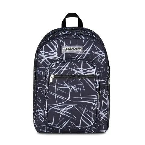 Zaino Scuola Freethink Pirate Black 34 Litri con Tasca PC Tablet