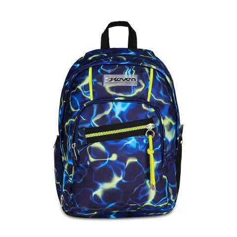 Zaino Scuola Seven Dual Detach Electricvibe Boy 32 Lirti