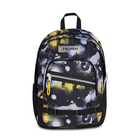 Zaino Scuola Seven Dual Detach Golden Paint 32 Litri