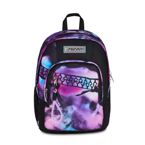 Zaino Scuola Seven Dual Detach Pink Fusion 32 Litri