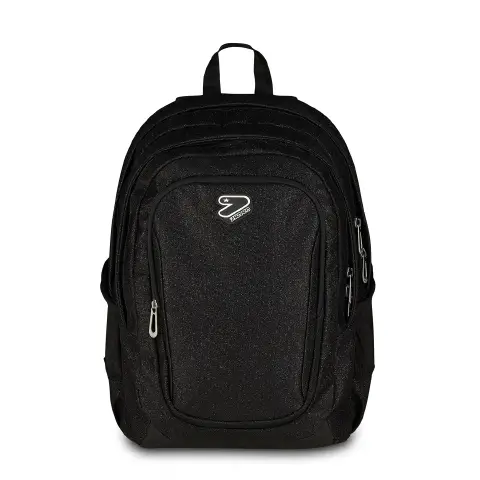 Zaino Scuola Seven Tech Shiny Jet Black 29L PC Tablet