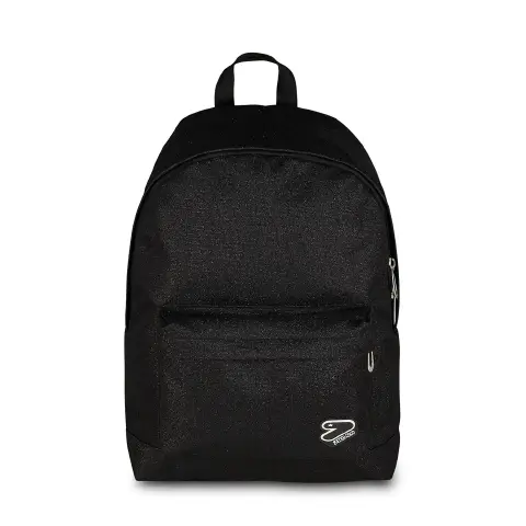 Zaino Scuola Seven Shiny Tech Jet Black 23 Litri Americano