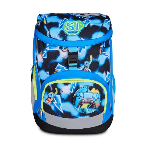 Zaino Scuola SJ Gang Glowgame UpDown Soft 24L Ergonomico