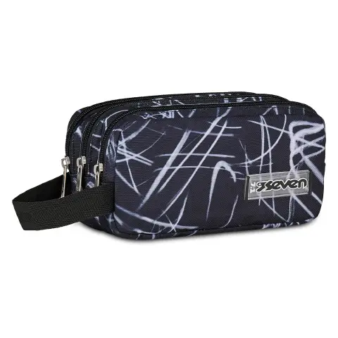 Freethink Boy Bustina 3 Zip Pirate Black