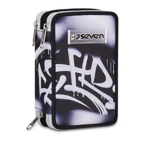 Astuccio 3 Zip Seven Plumpy Line Boy 45pz