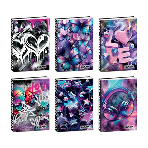 Seven Girl Diario Pocket 12 Mesi Datato