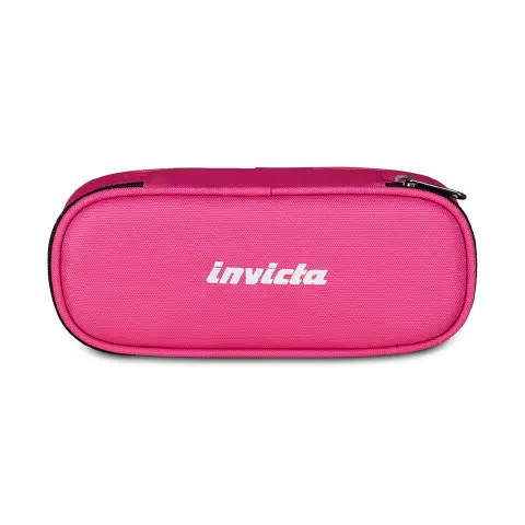 Pencil Bag Lip Plain Grs Raspberry Rose