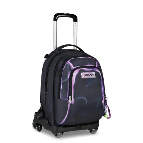 Shadows Of Color Zaino 43 Litri con Trolley Jack 8wd Detach Light Purple