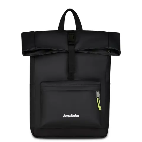 Zaino Invicta Act Fold Slim City 20 Litri Porta PC 15,6" Jet Black