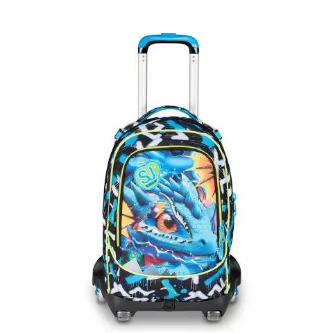Sj Gang Metal Dragon Boy Zaino 34 Litri con Trolley Jack-8wd