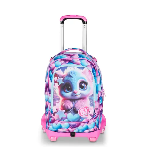 Sj Gang Magical Fantasy Girl Zaino 34 Litri con Trolley Jack-8wd