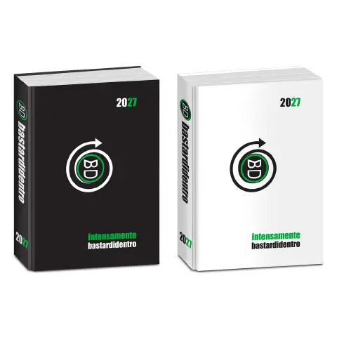 Bastardidentro Diario Std 16 Mesi Classic Agenda Intensamente