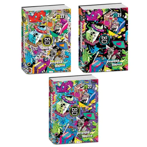 Bastardidentro Diario Pocket 16 Mesi Special Agenda Intensamente