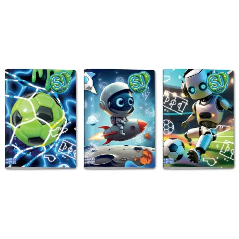 Sj Gang Wondrous Boy Quaderno A4 Maxi 96/100 Rigatura 10m - confezione 10 pz