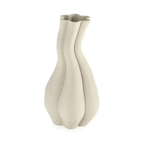 Vaso Reiko H33 Beige Bizzotto