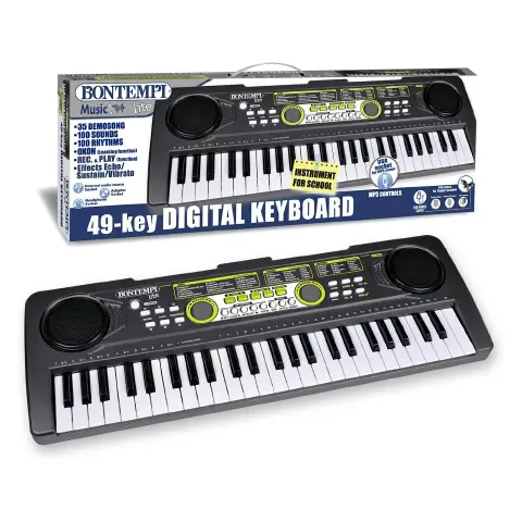 Tastiera Bontempi 49 Tasti Con Presa USB - Cm 52x18x5