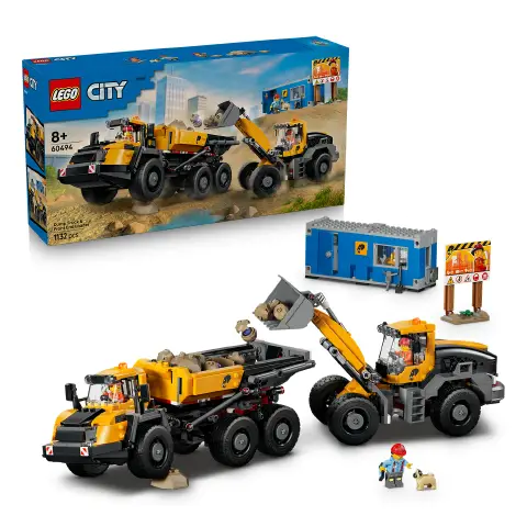 Lego City Camion Ribaltabile e Pala Meccanica 60494