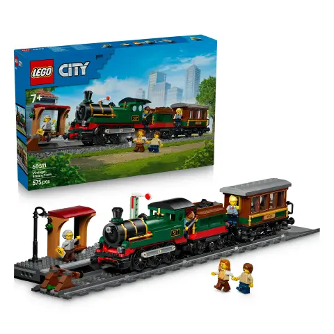 Lego City Treno a Vapore Vintage 60511