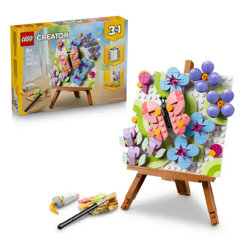 Lego Creator Dipinto Floreale Decorativo 31390