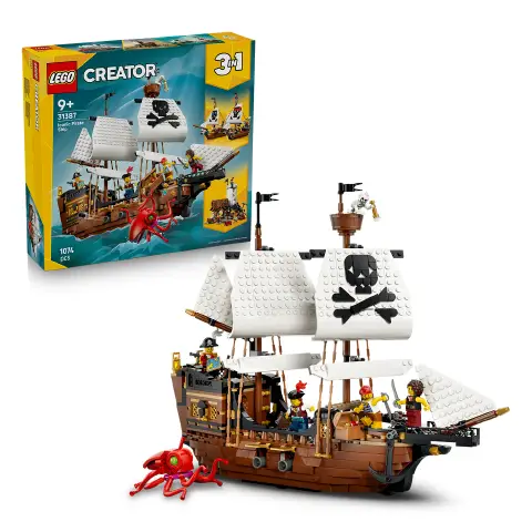 Lego Creator Iconica Nave da Pirata 31387