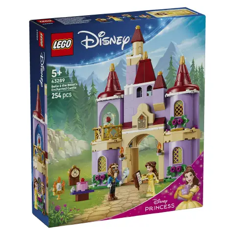 Lego Disney Princess Belle e Il Castello Incantato della Bestia 43289