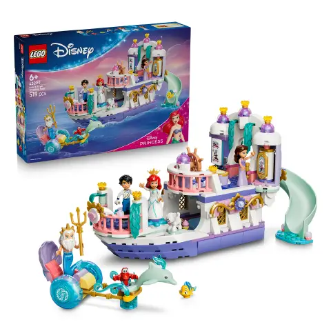 Lego Disney Princess La Barca Nuziale di Ariel 43299