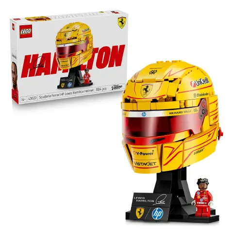 Lego Editions Casco di Lewis Hamilton Scuderia Ferrari Hp 43022