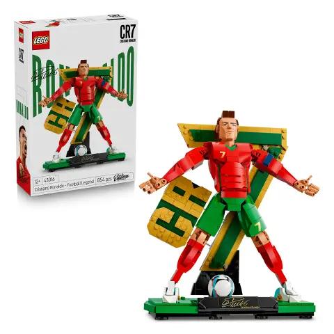 Lego Editions Cristiano Ronaldo – Leggenda del Calcio 43016