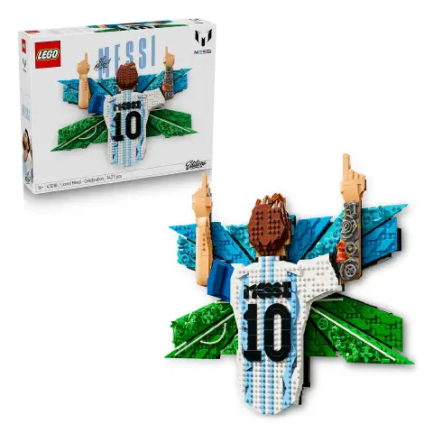 Lego Editions Lionel Messi – Celebrazione Wall Art 3D 43018