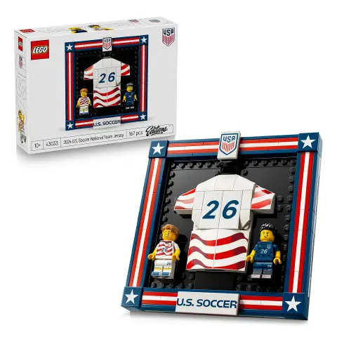 Lego Editions Maglia della Squadra Nazionale di Calcio Usa 2026 43033