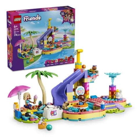 Lego Friends Divertente Giornata Al Parco Acquatico 42676
