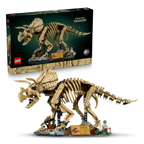 Lego Jurassic World Fossili di Dinosauro: Triceratopo 77985