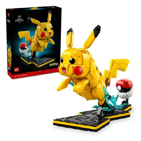 LEGO Pokémon 72152 Pikachu Poké Ball 2050 Pezzi