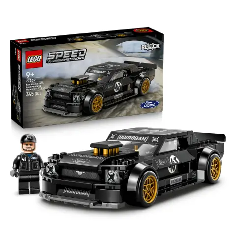 Lego Speed Champions Ford Mustang ’65 Hoonicorn V1 di Ken Block 77262
