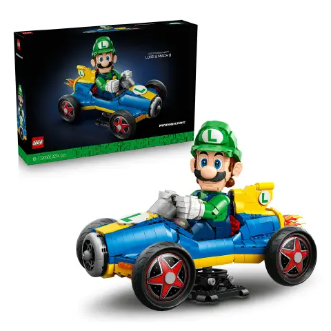 Lego Super Mario Mario Kart 72050: Luigi e Mach 8 2234 Pezzi