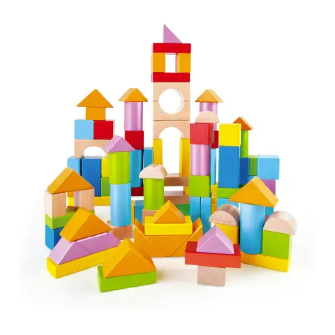 Blocchi Di Costruzione In Legno 101 Pezzi