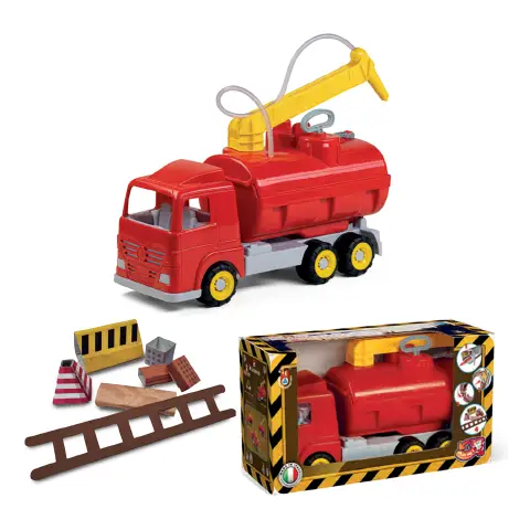 Camion Pompieri Millennium Giocattolo con Acqua 49 cm