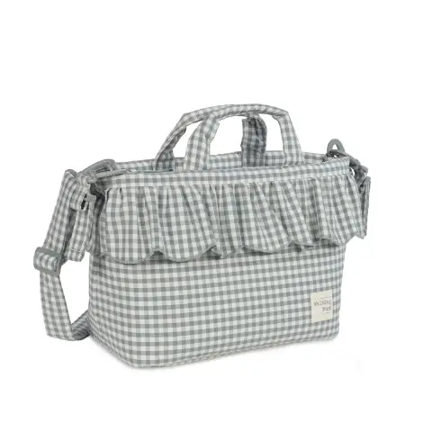 Praliné Borsa Fasciatoio Vichy Matcha Walking Mum