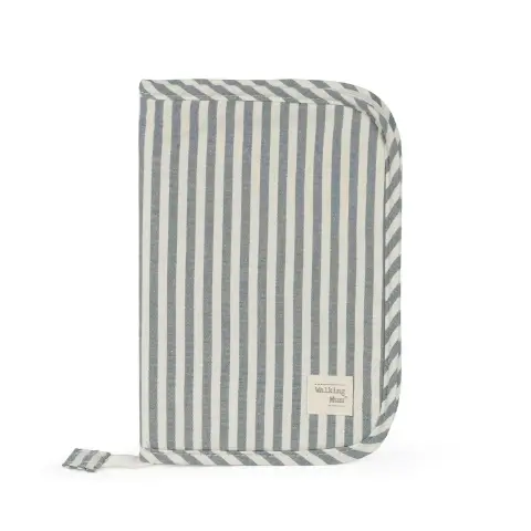 Portadocumenti Praliné Strisce Matcha Walking Mum