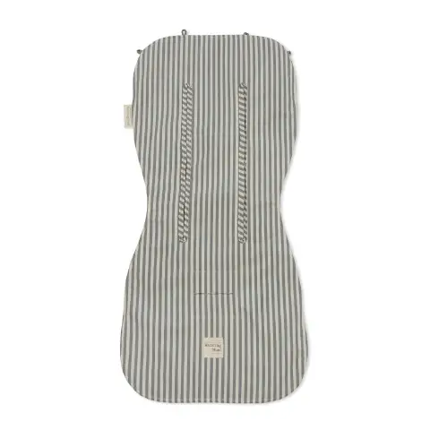 Materssino per passeggino universale Praliné Strisce Matcha Walking Mum