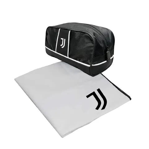 Set Beauty + Telo Sport In Microfibra Juventus