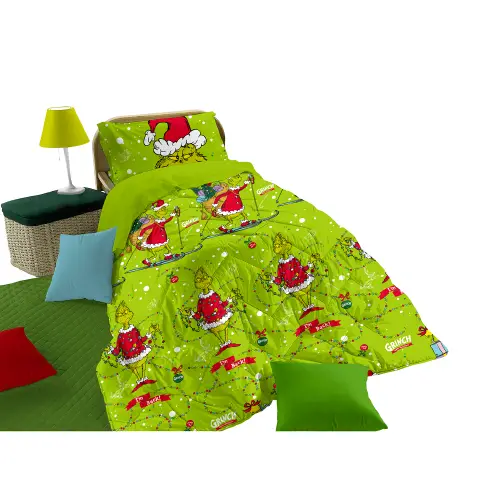 Trapunta 1 Piazza Grinch 170x260 Cm