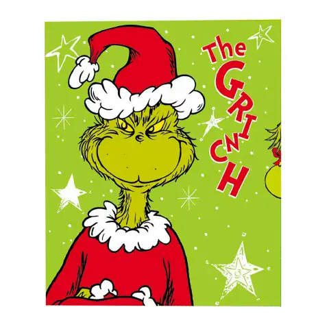 Plaid Soft Touch 130x160 Grinch