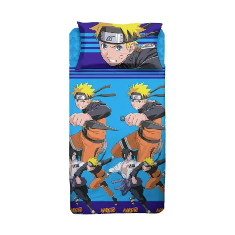 Completo Letto 1 Piazza Con Federa Piazzata Naruto