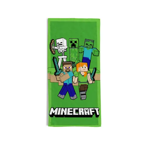 Telo Mare Minecraft 70x140 Cm