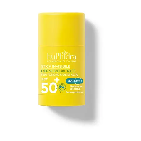Euphidra Solari Stick Invisibile Dermopediatrico Bambini 50+ 15 Ml